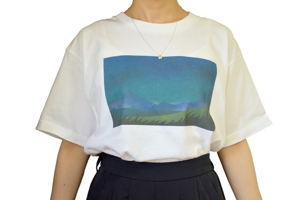 星や月のネックレスのためのTシャツ / ユニセックス