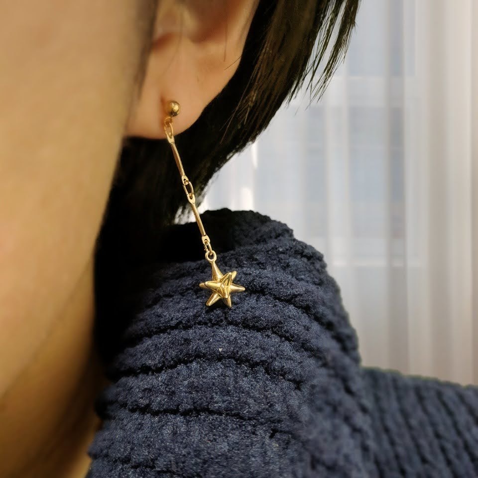 星のかけらの耳飾り