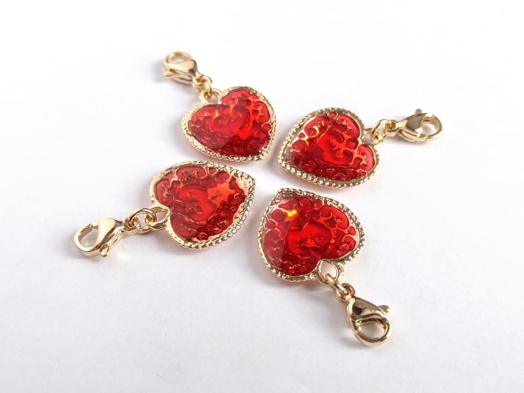 ハートのチャーム