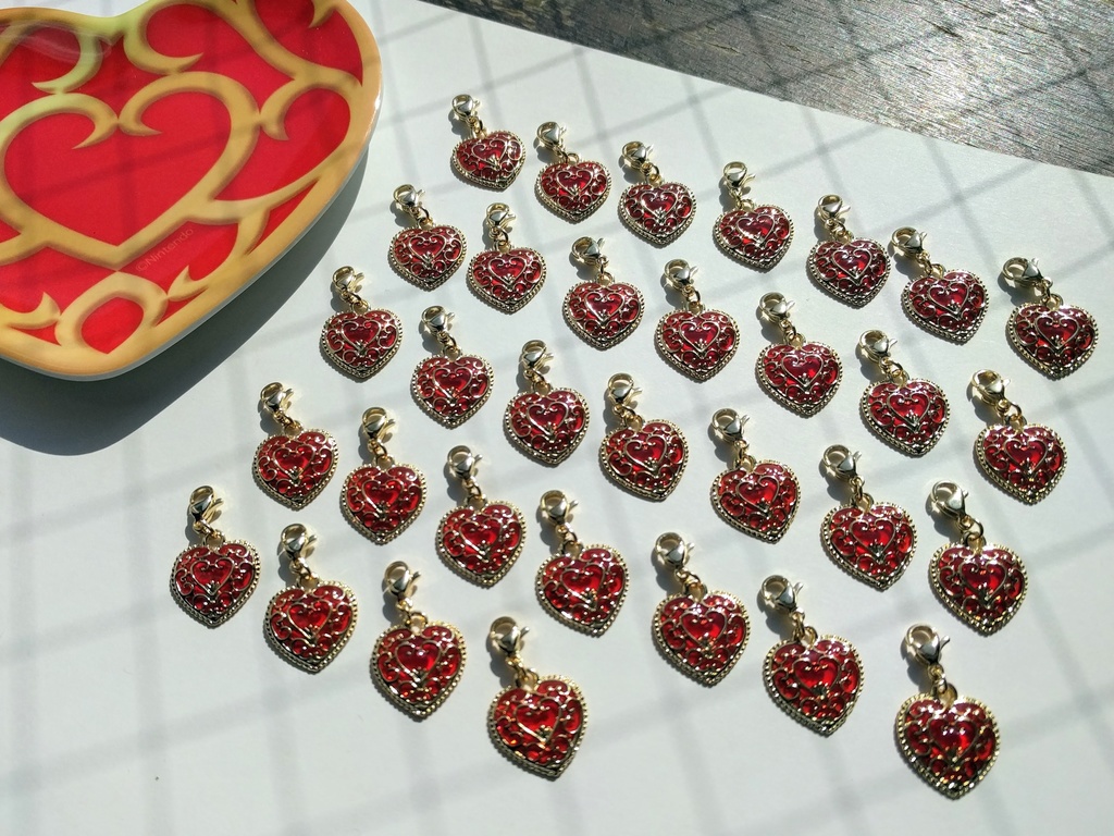 ハートのチャーム