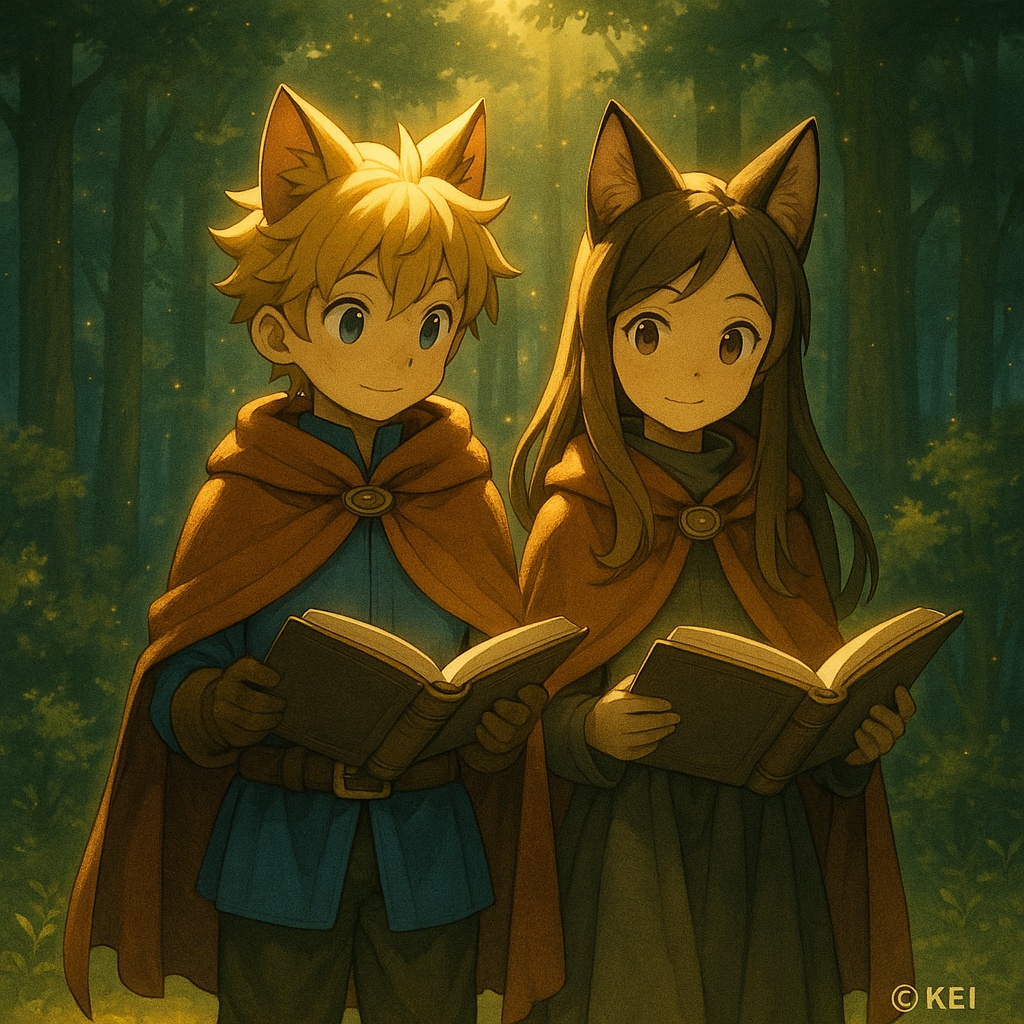 『時の輪のネコ勇者レオ 幻想イラスト集 Vol.1』