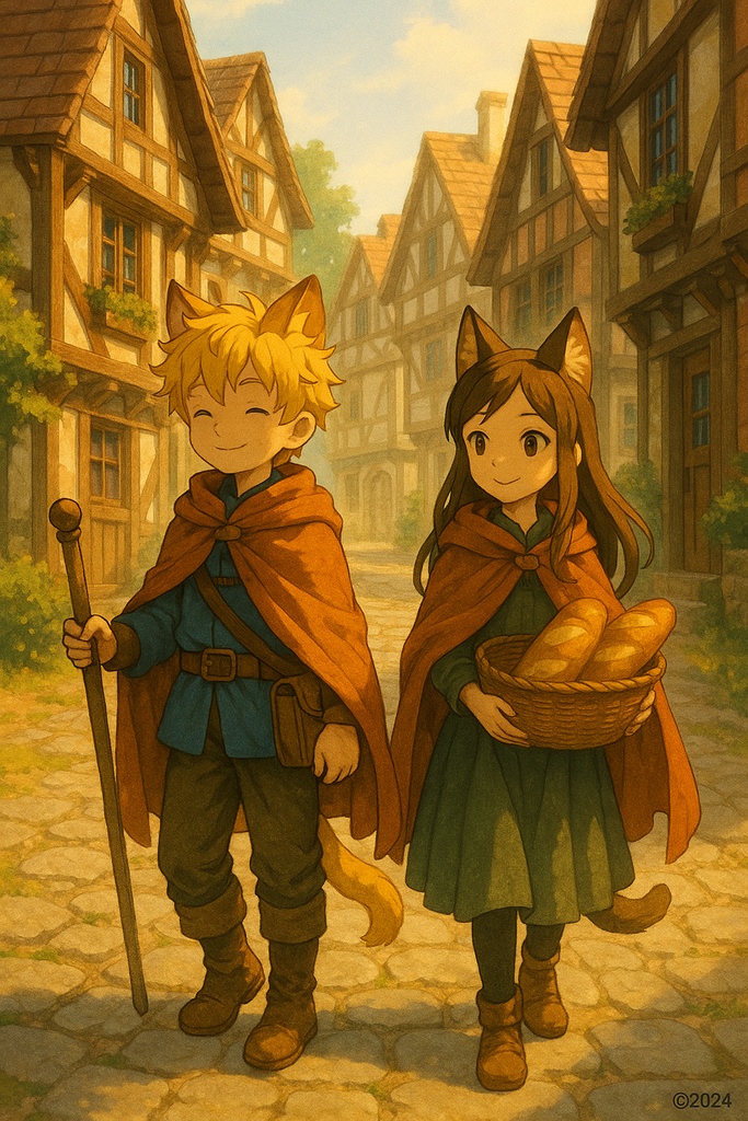 『時の輪のネコ勇者レオ 幻想イラスト集 Vol.1』