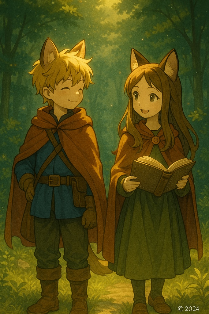 『時の輪のネコ勇者レオ 幻想イラスト集 Vol.1』