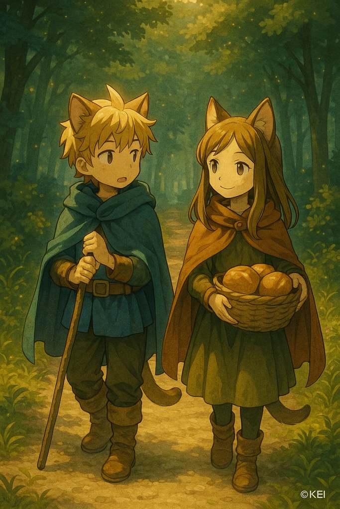 『時の輪のネコ勇者レオ 幻想イラスト集 Vol.1』