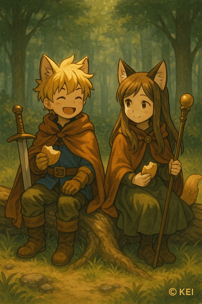 『時の輪のネコ勇者レオ 幻想イラスト集 Vol.1』