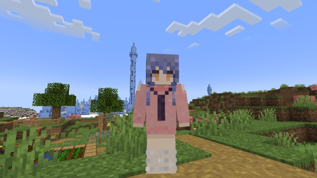 ディアちゃん・アルマちゃん・クロワちゃん（マイクラスキン）【コエパレ2025】