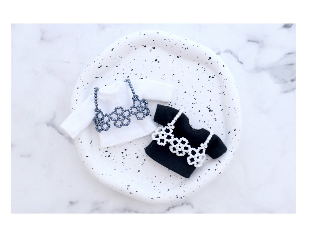 フラワービーズビスチェ