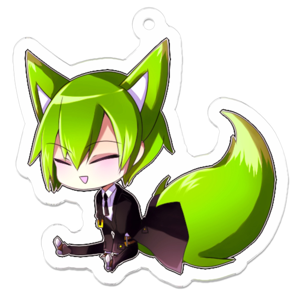 狐ハザマ　アクキー