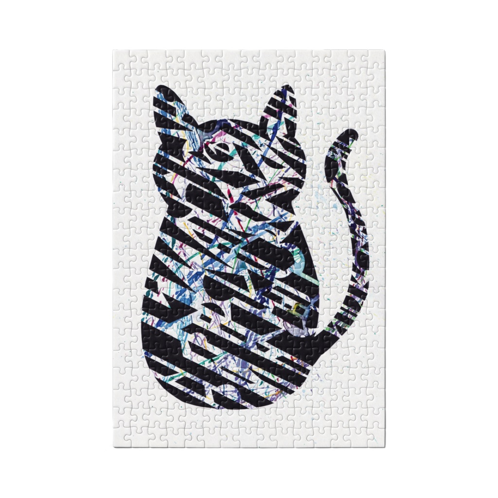 「おしゃべりな猫」ジグソーパズル