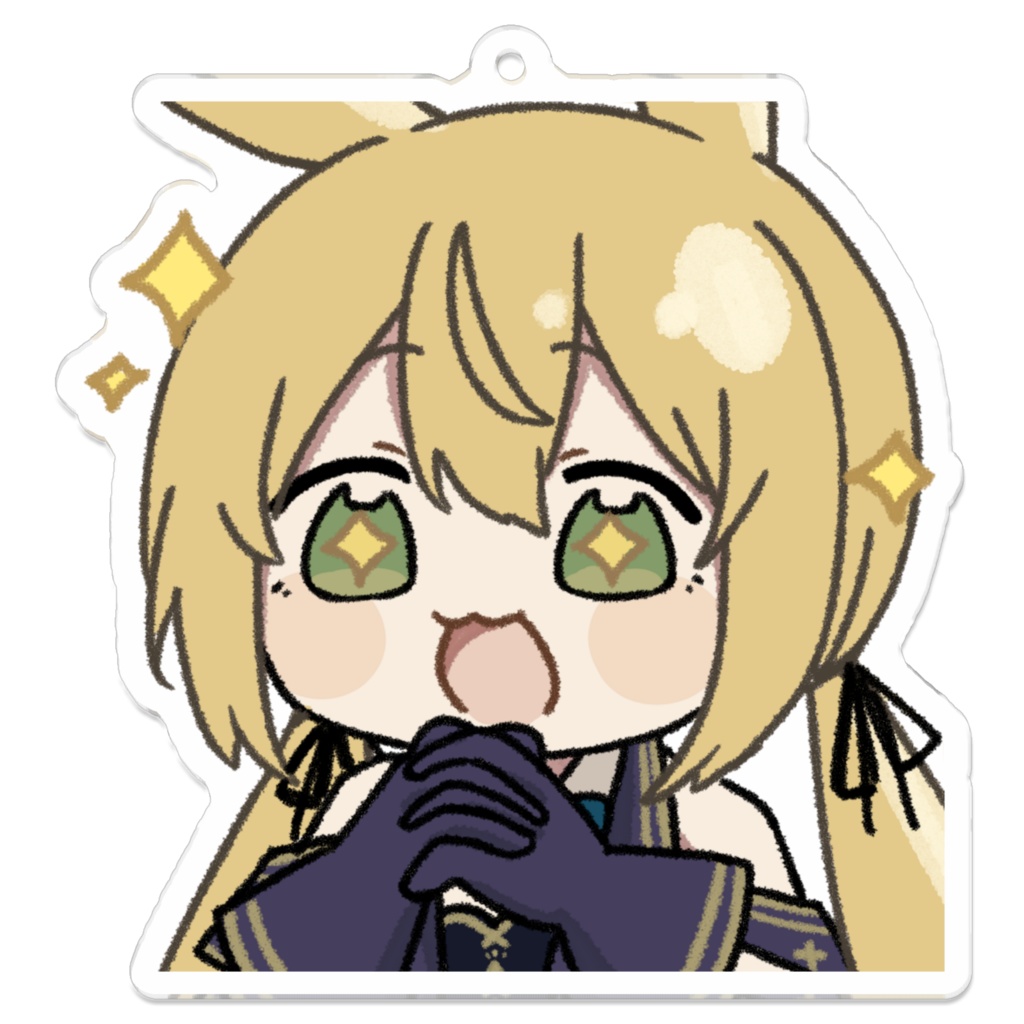 兎月ましろのアクリルキーホルダーVar1.03