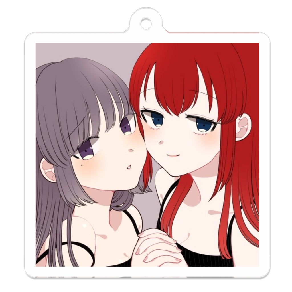 赤嶺みりん×紫稀アクキー