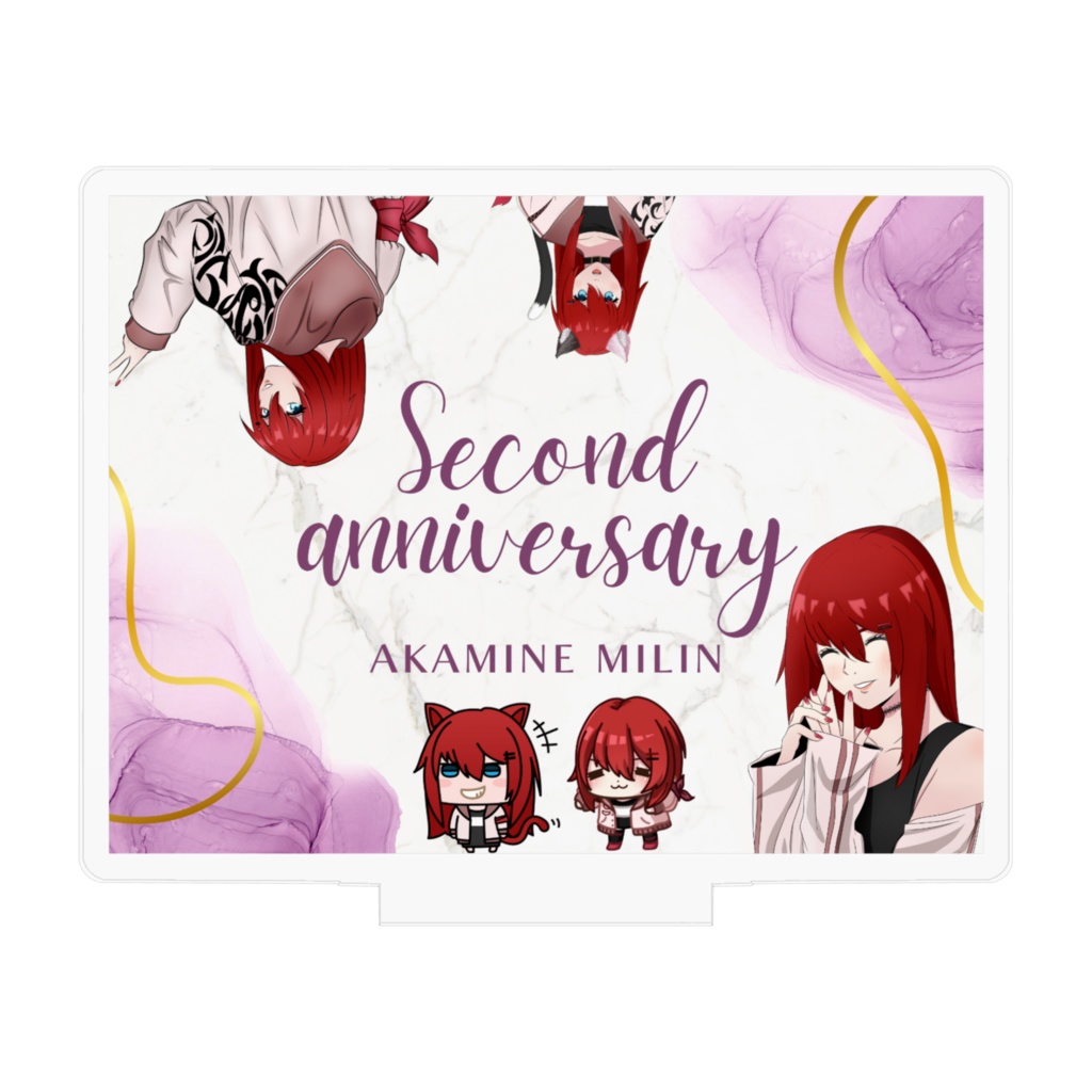 2周年記念!アクリルスタンド