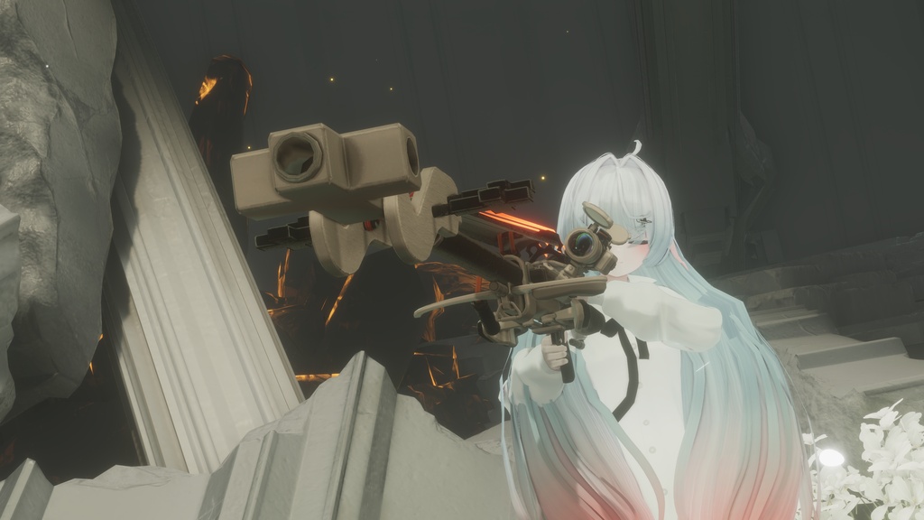 【射撃・演奏ギミック付き銃器・楽器】EUROGIA ARCO【Scifiチェロ/銃/ライフル/スナイパーライフル/チェロ】