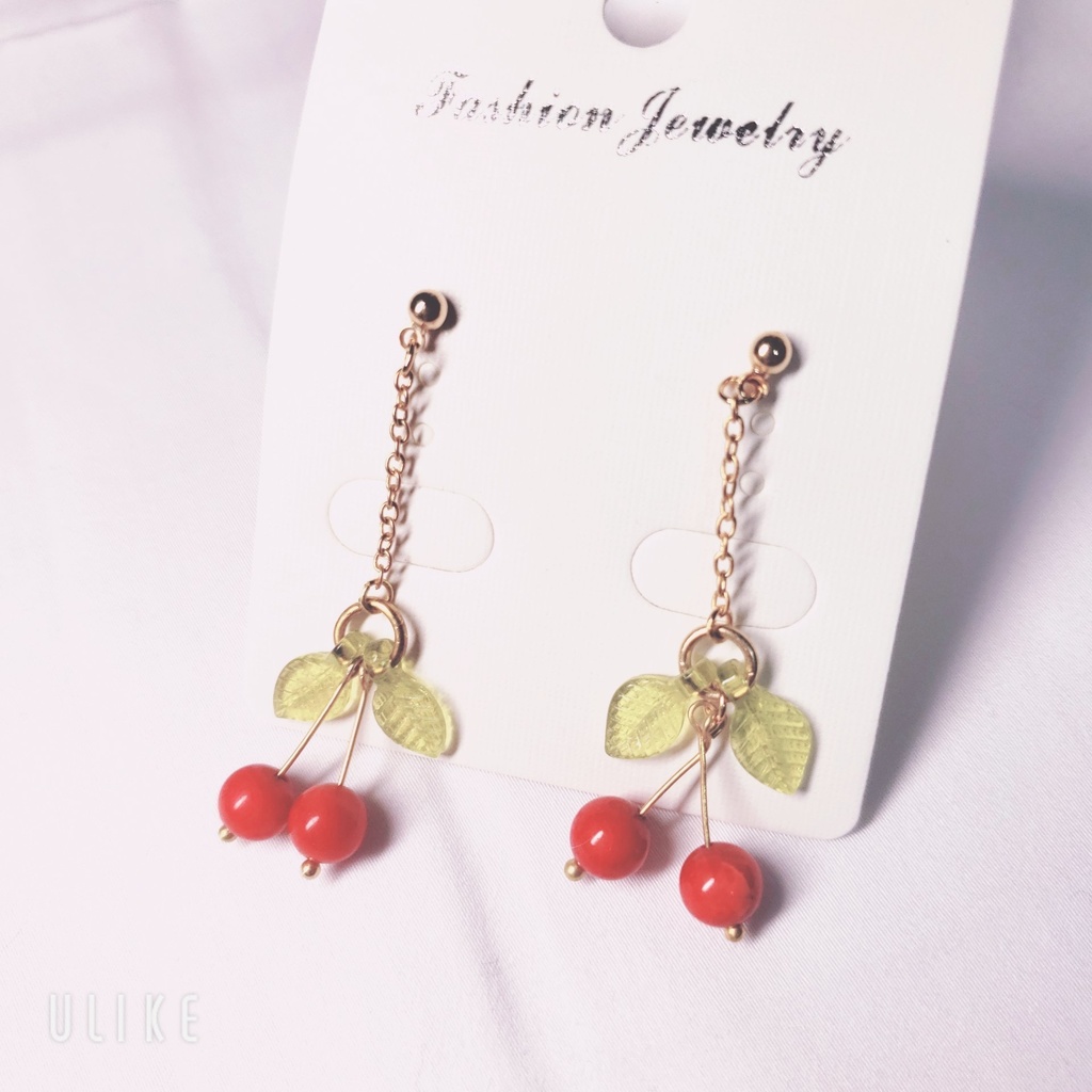 【推し活】チェリー🍒のピアス