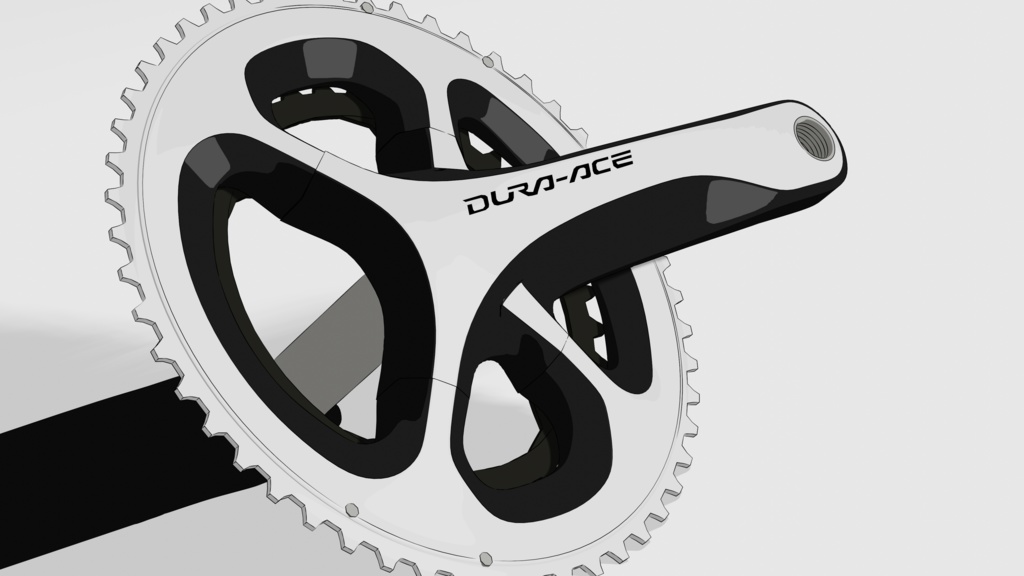 Shimano Dura-Ace 9000系 クランク