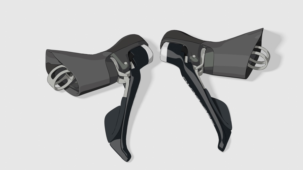 Shimano Dura-Ace 9000系 STIレバー