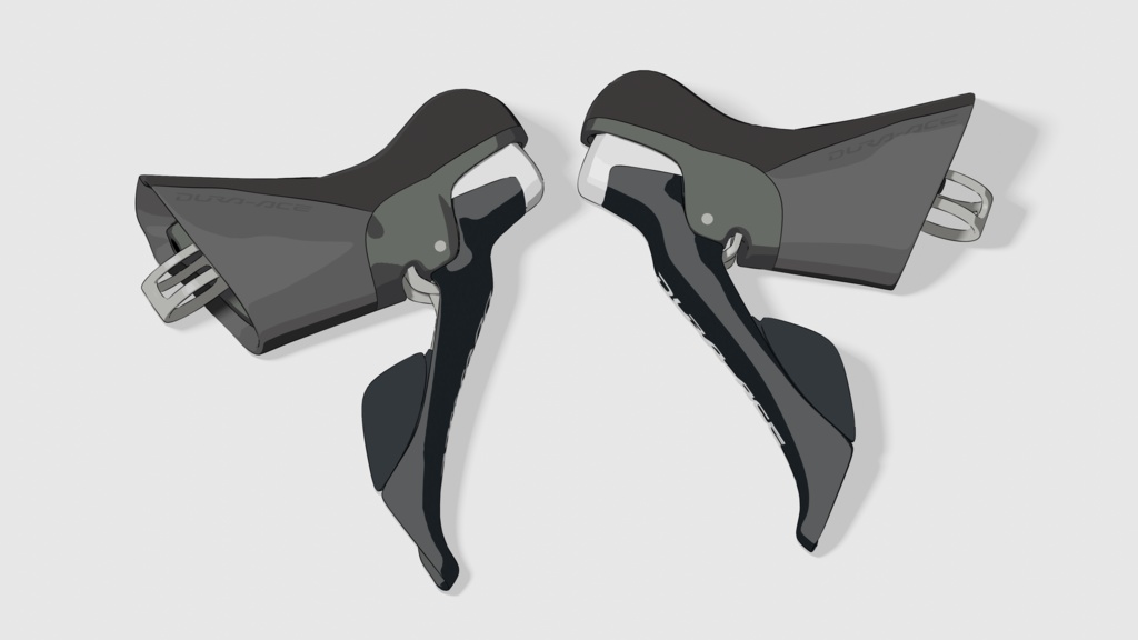 Shimano Dura-Ace 9000系 STIレバー