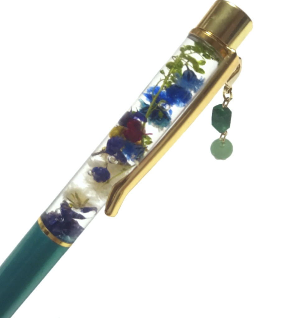刀剣モチーフハーバリウムボールペン