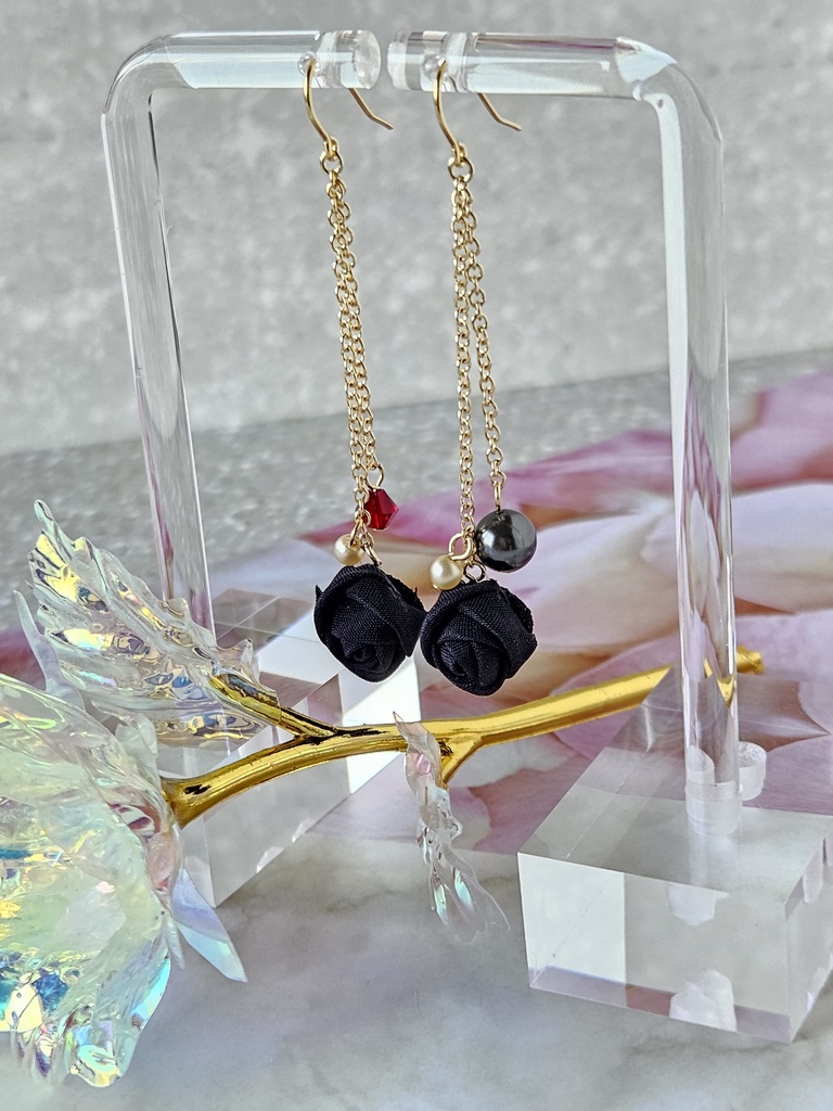 薔薇の雫　ブラック