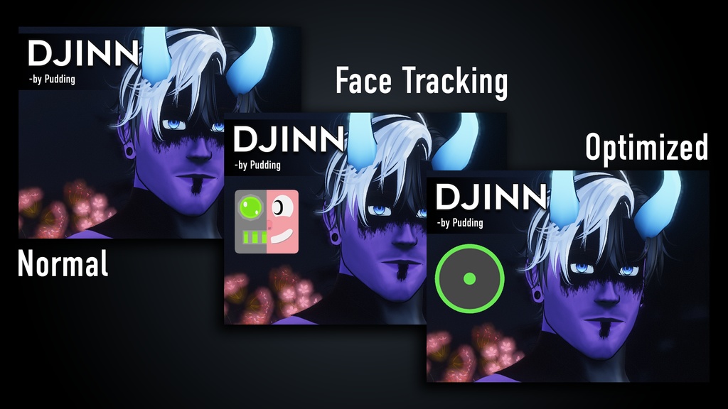 [VRC/SDK3] Djinn - puddingforever - 3/3
