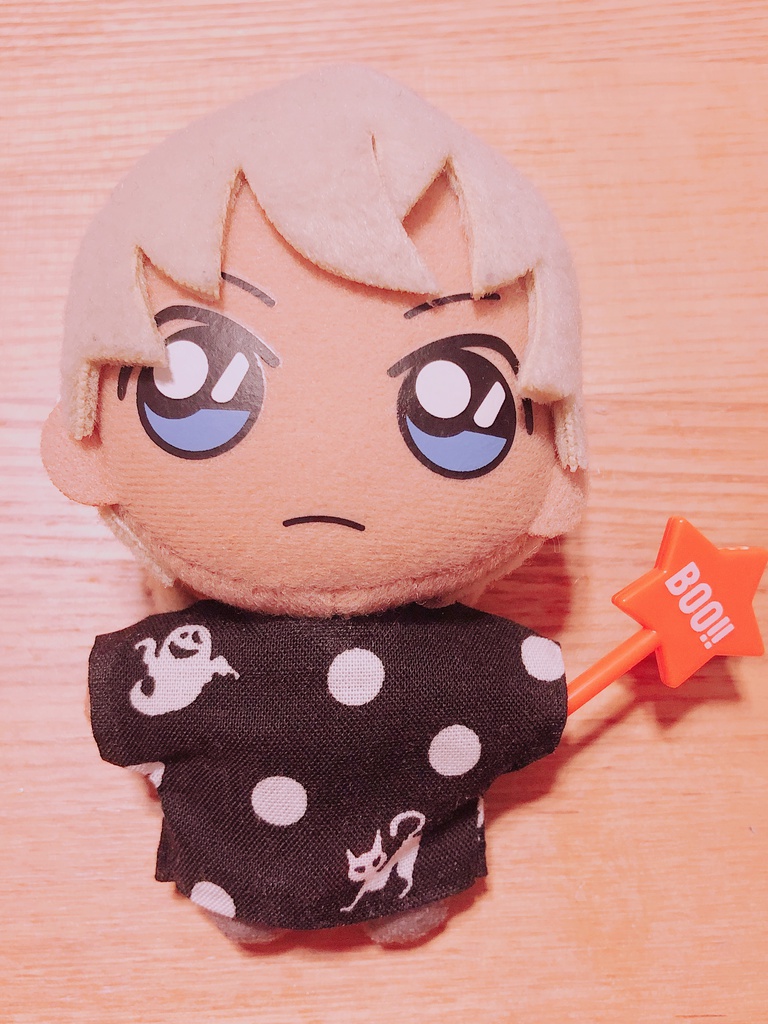 ハロウィン 柄シャツ(ワンピース仕様)