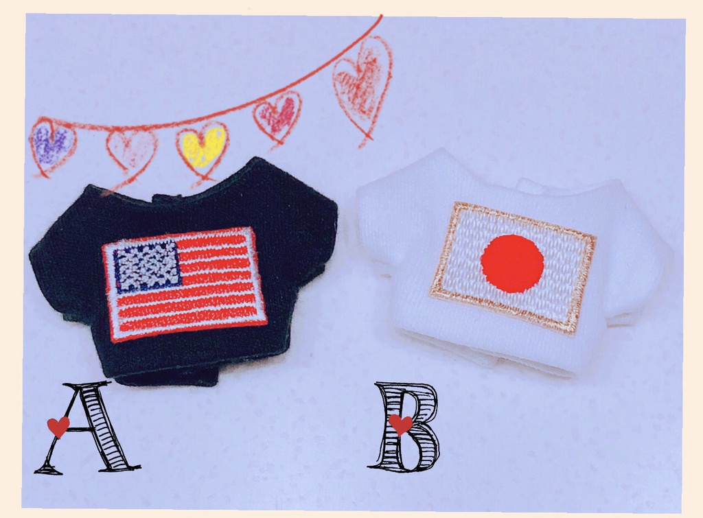 ☆再販12☆アメリカ・日本 Tシャツ