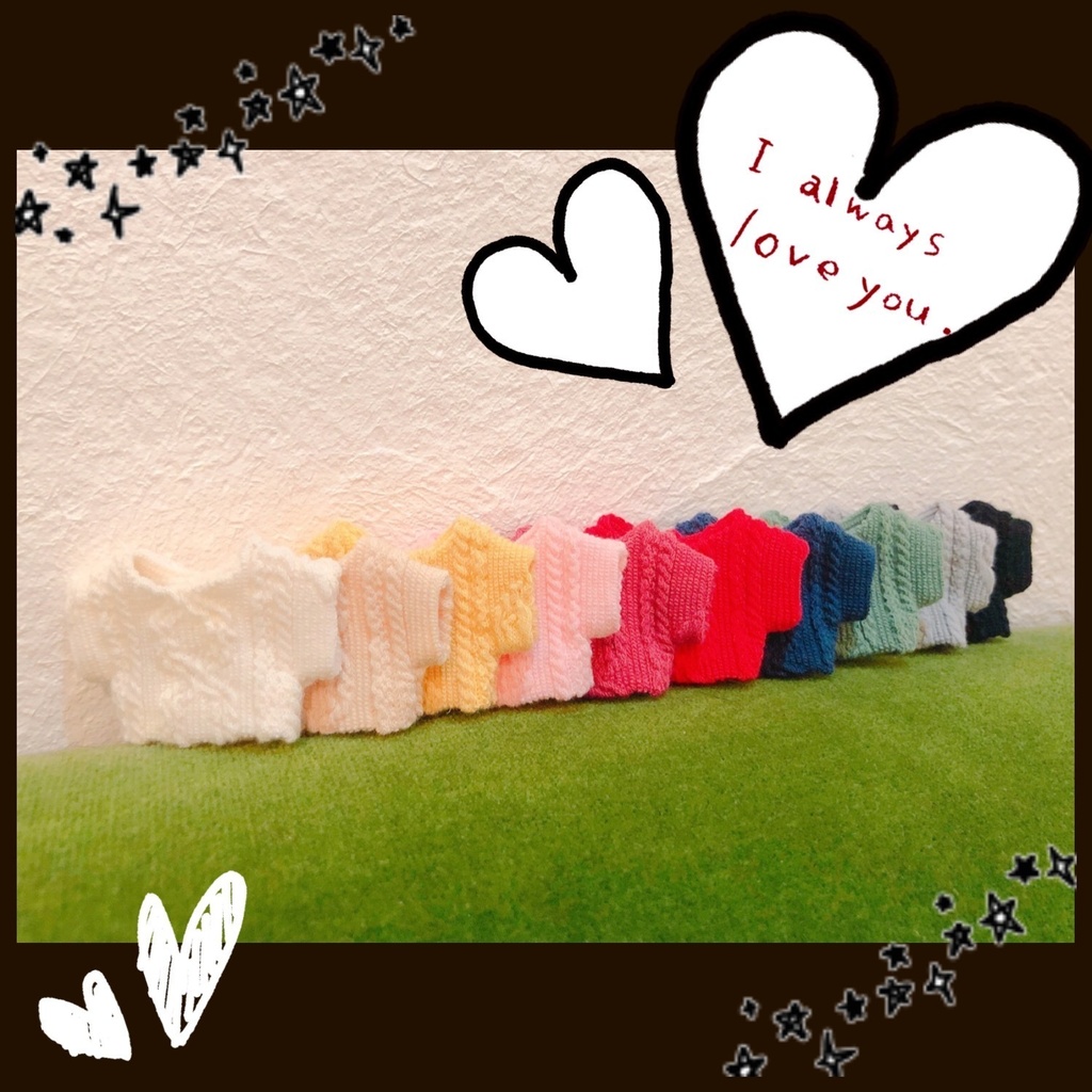 ☆ アラン風ニットトップス ☆
