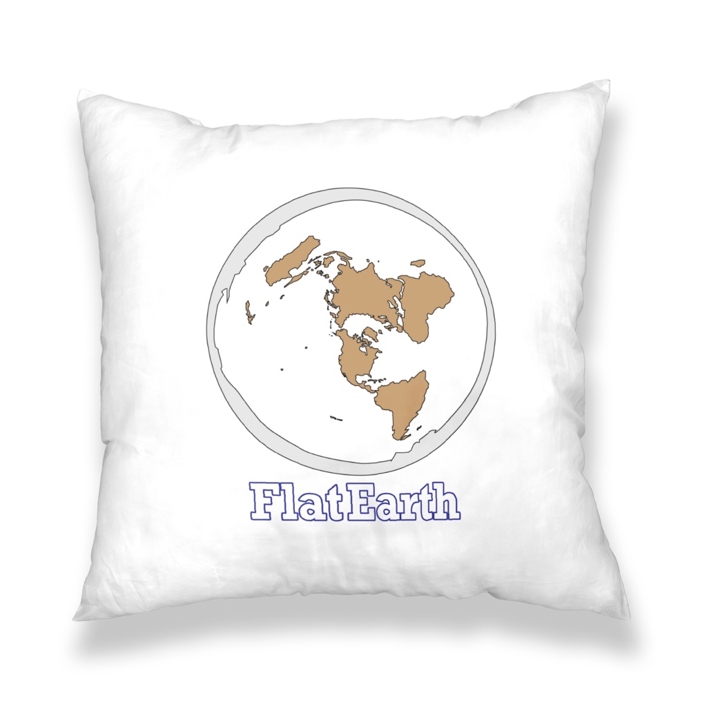フラットアースクッションカバー