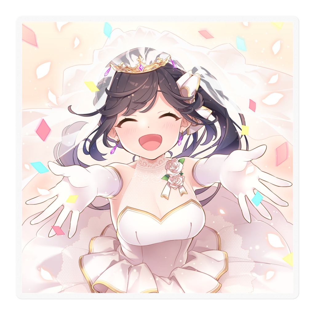 ４周年記念♡ステッカー