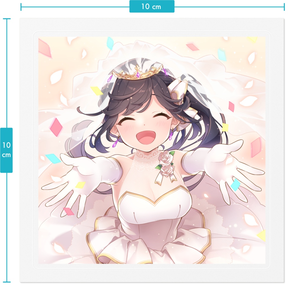 4周年記念♡ステッカー