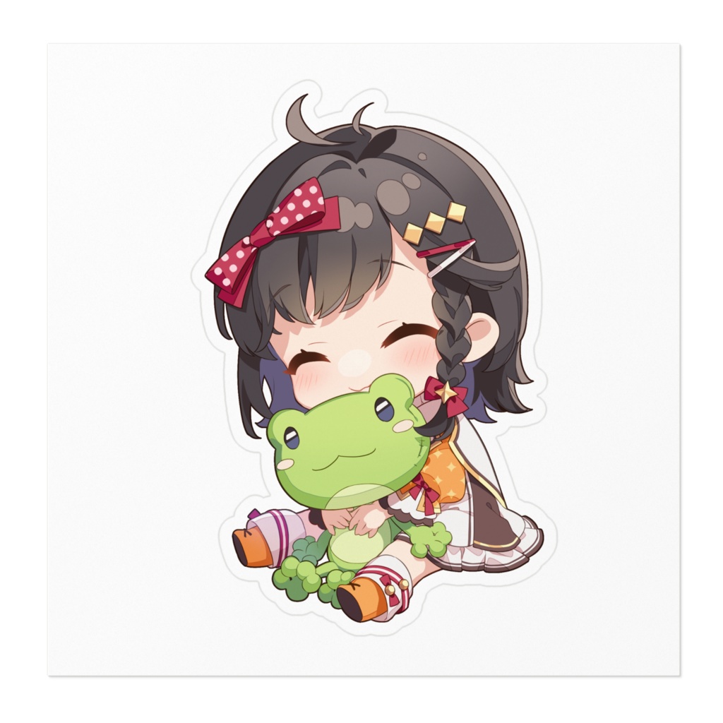 ステッカー(虹のふもと)