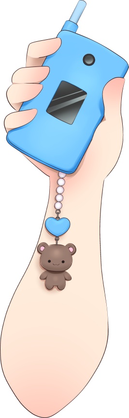 【懐かしの携帯電話📱】古のデバイス素材 | Retro Mobile Phone【VTuber Asset】