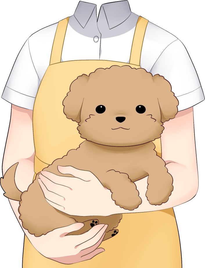 【犬カフェ🐶】わんちゃんカフェスタッフ素材 | Dog Café Staff【VTuber Asset】