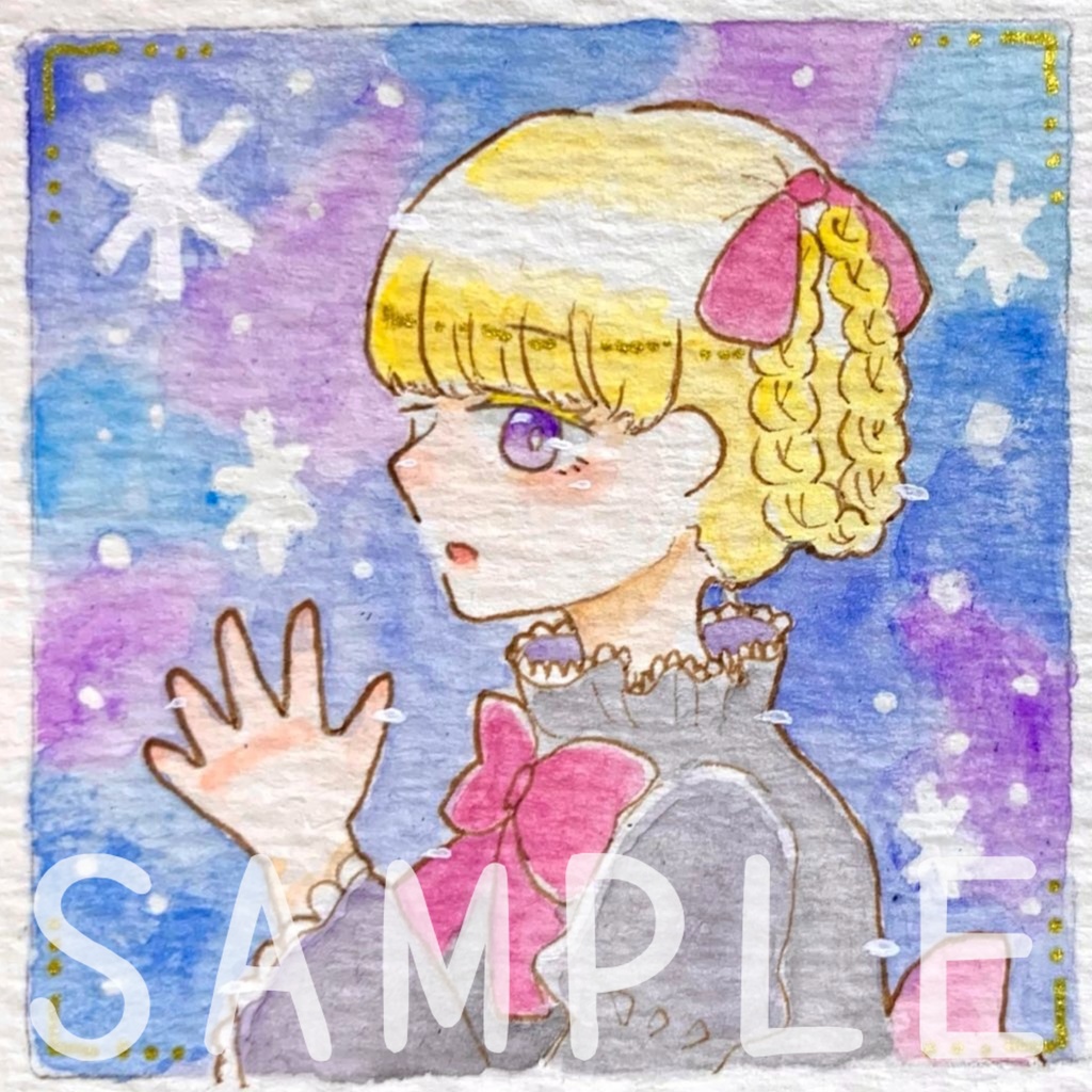 ミニ原画 『夢宙』