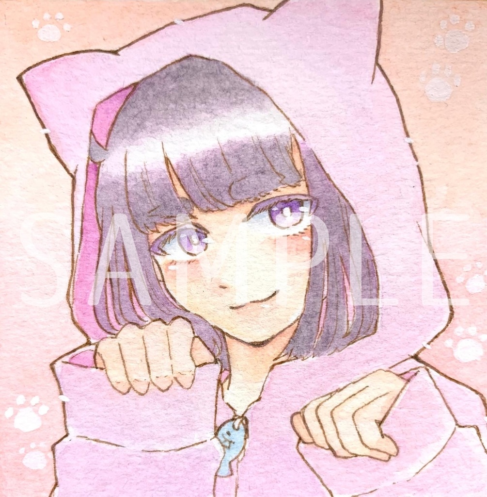 豆色紙　🐱猫の日🐱