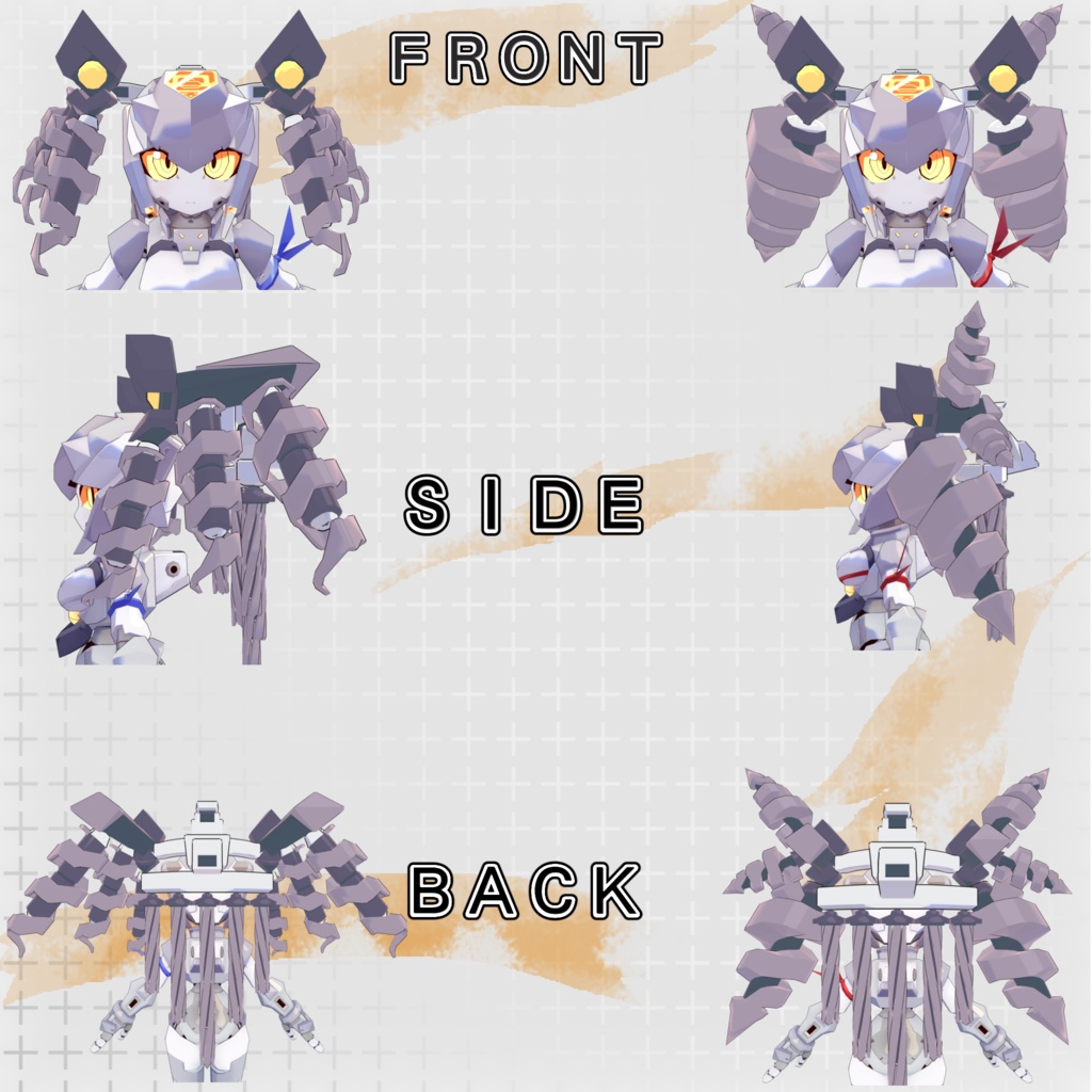 【鬼操転鎧対応】放熱フィンver.2