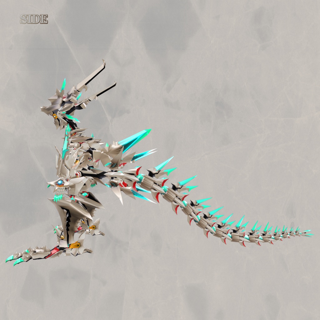 竜骸器 甲型  DRAGON BONE VESSEL TYPE.甲