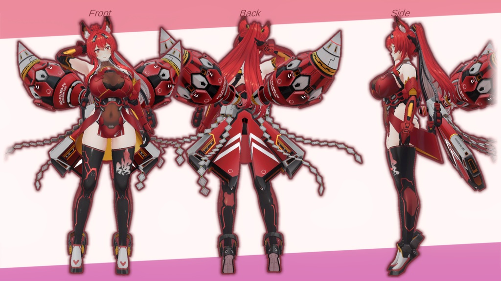 サイバーお狐ニンジャ対応 KON-KON-TAIL-UNIT