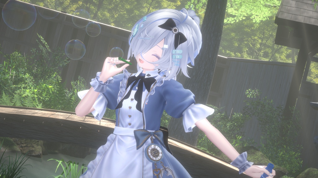 【無料版あり】飛べ!シャボン玉! 🫧|VRChat向けアバターギミック