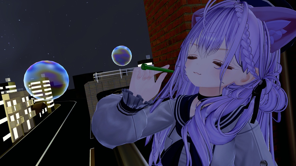 【無料版あり】飛べ!シャボン玉! 🫧|VRChat向けアバターギミック