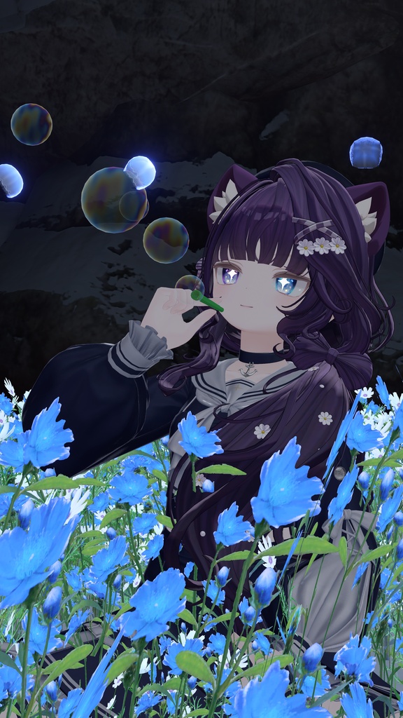 【無料版あり】飛べ!シャボン玉! 🫧|VRChat向けアバターギミック