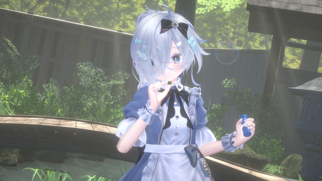 【無料版あり】飛べ!シャボン玉! 🫧|VRChat向けアバターギミック