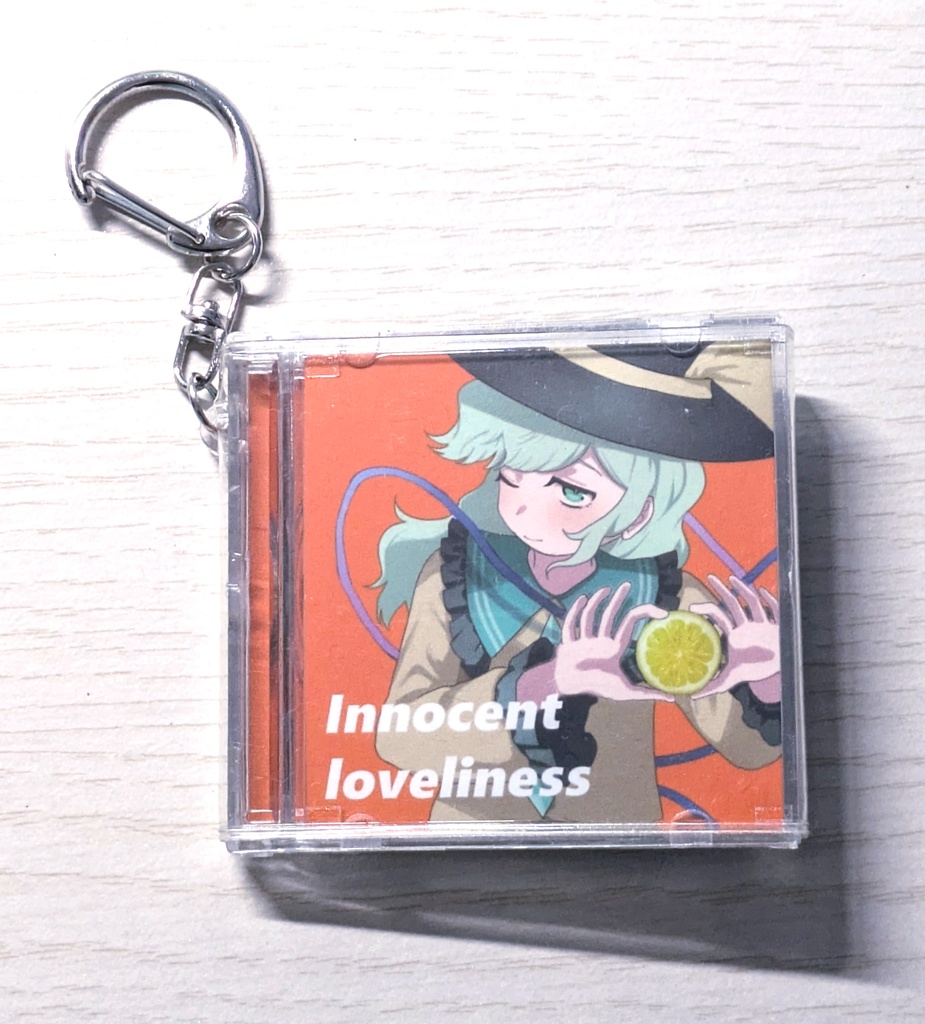 ミニCDキーホルダー「Innocent  loveliness」