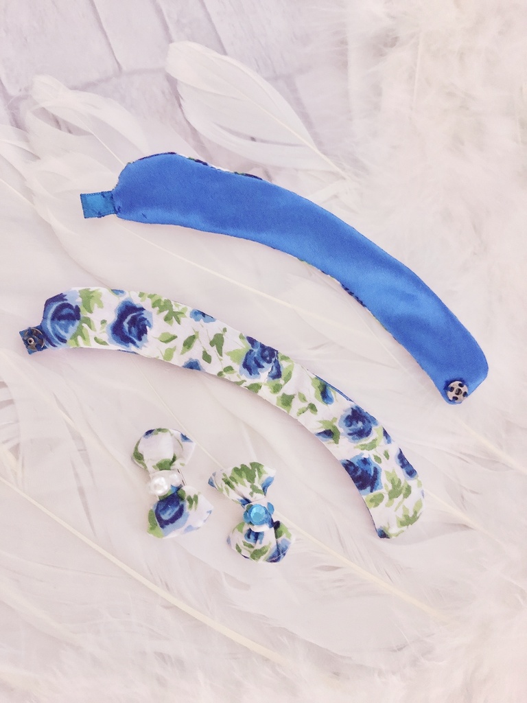 【5点セット】おそらいろのばらどれす