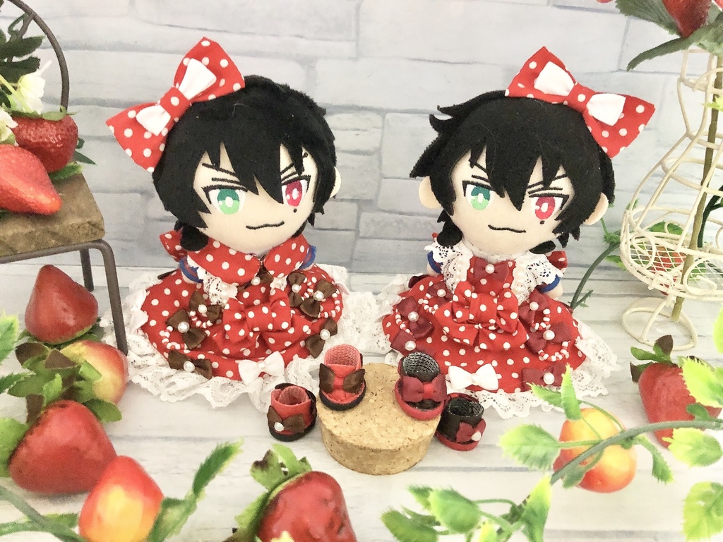 ふわふわほいっぷいちごしょーとけーきどれす