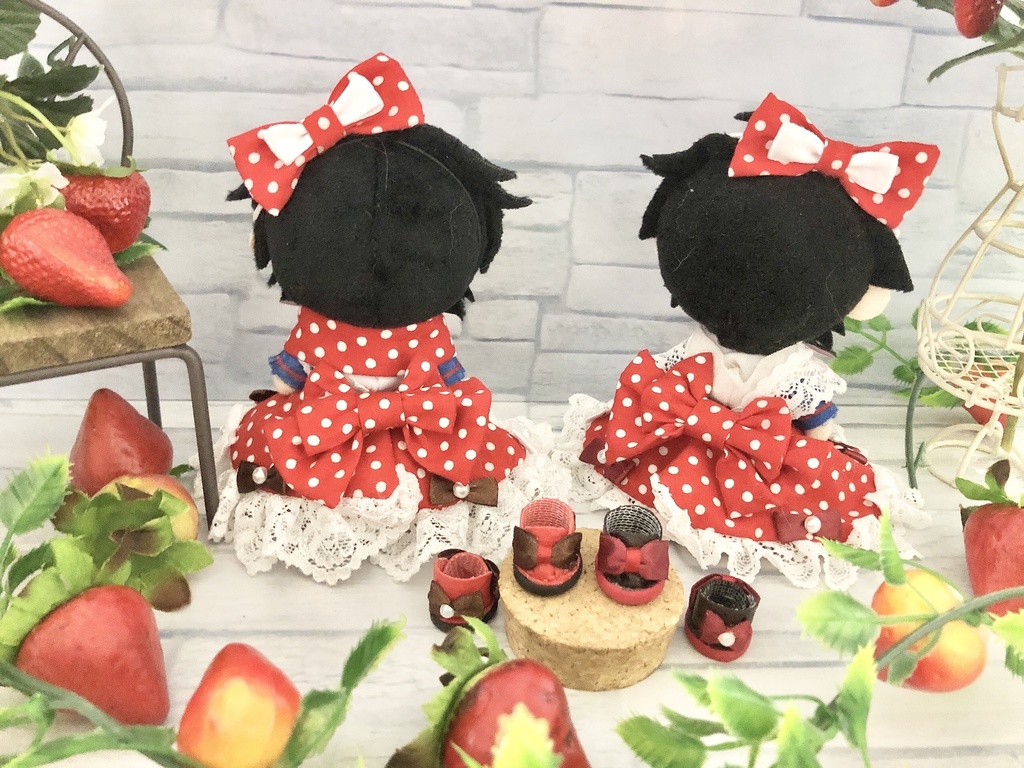 ふわふわほいっぷいちごしょーとけーきどれす