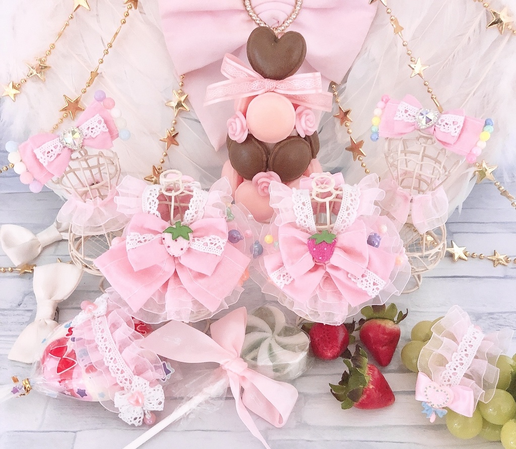 【再販】あま〜いぴんくのすい〜つさまーどれす