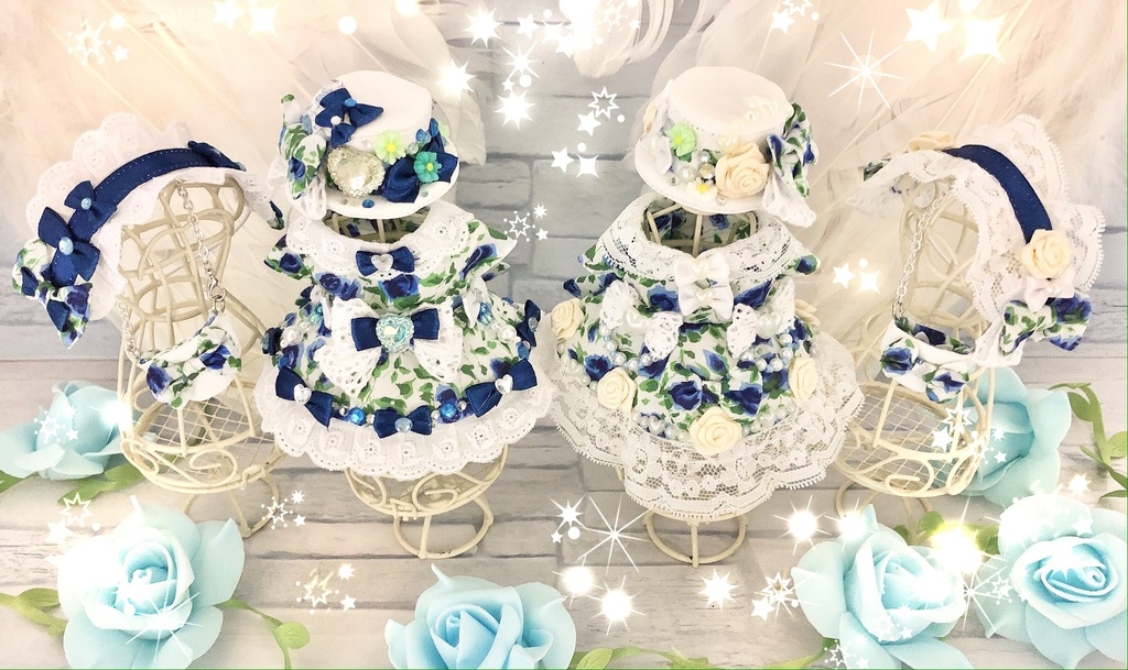 【再販】おそらいろのばらどれす 〜おーたむ〜