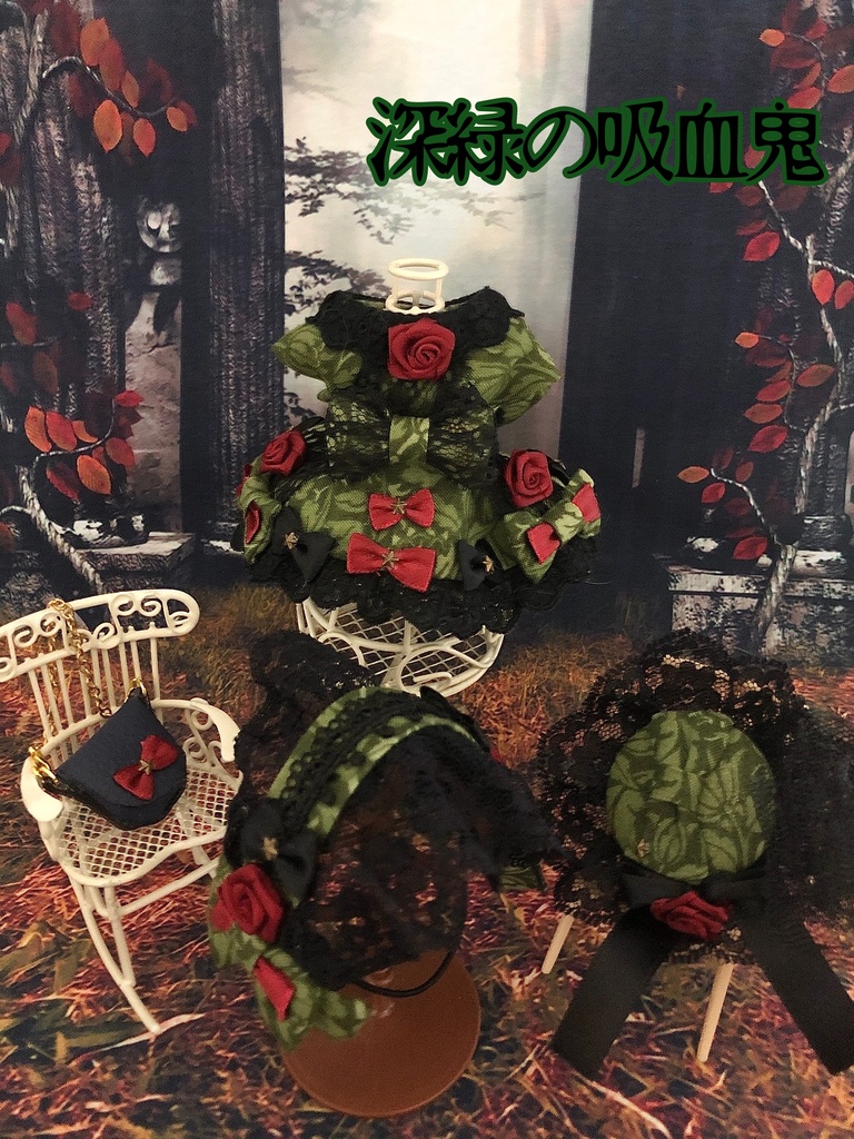 10/26入荷予定 Creepy forest monster's dress【Gothic edition】