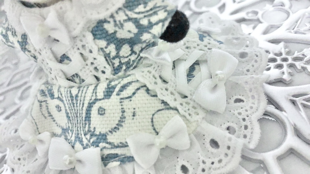 ふわふわ♡ゆきのようせいどれす